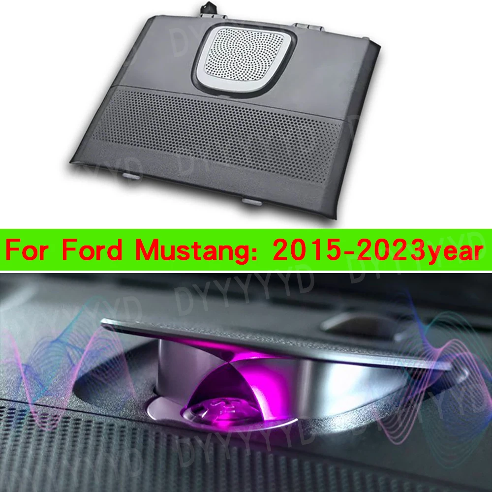 For Ford Mustang lifting center audio dashboard tweeter speakers ambient lighting interior modification accessories speakers
