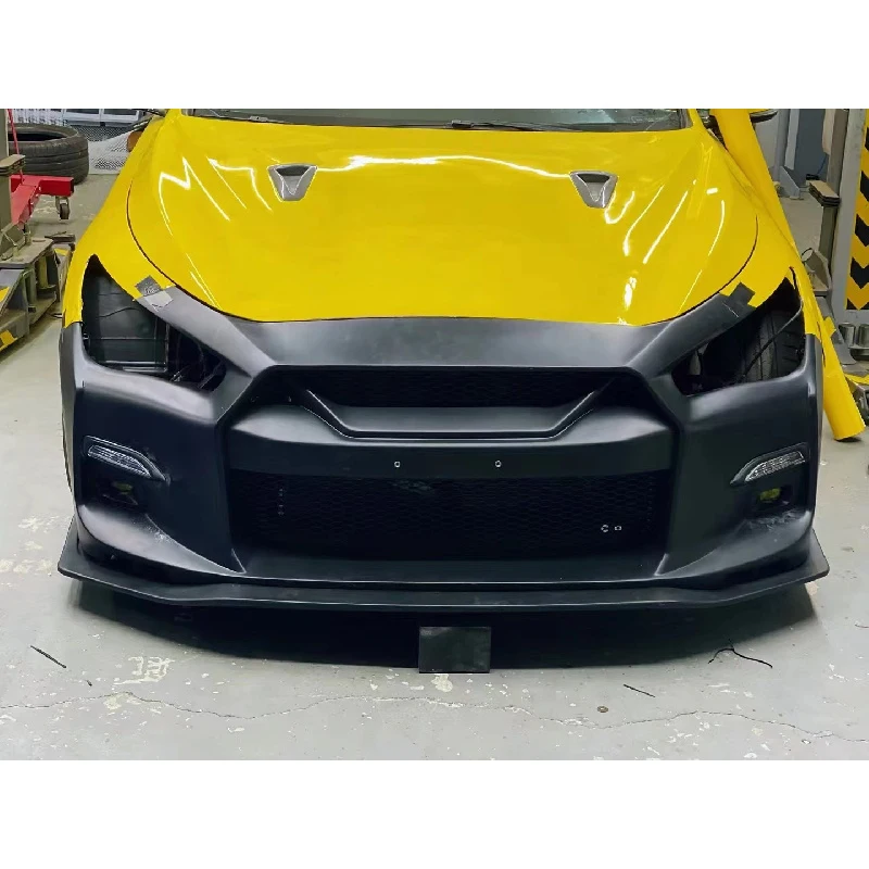 

Q50 LB Style Body Kit for Q50 2014+ FRP Front Bumper Side Skirts Rear Diffuser Spoiler Body Kit