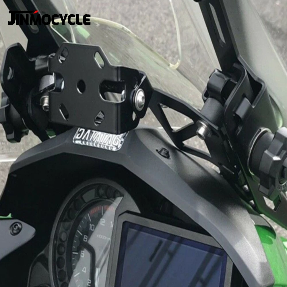 

For Kawasaki Versys 1000 Versys1000 2019 2020 New Motorcycle CNC ALUMINIUM GPS Navigator Bracket Accessories Navigation Support