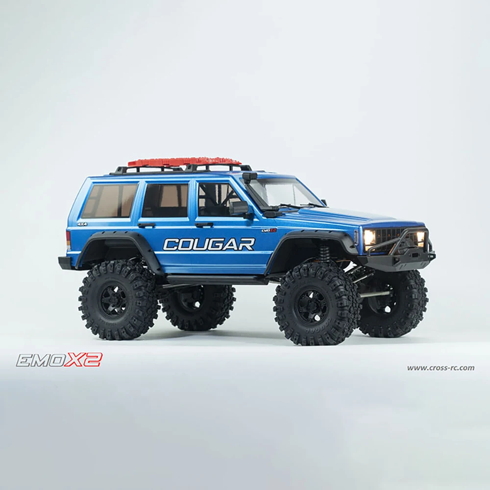 

CROSSRC EMOX2 4WD RC Внедорожники 2-скоростная трансмиссия 4X4 1/8 Гусеничный автомобиль с дистанционным управлением Модель освещения TH22720