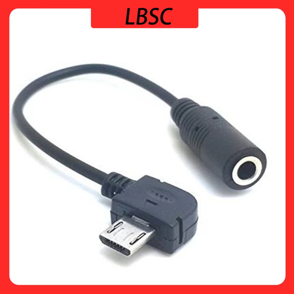 LBSC Micro USB Female Jack to 3.5mm Stereo Female Audio Adapter Cable for Nokia Mobile Phone