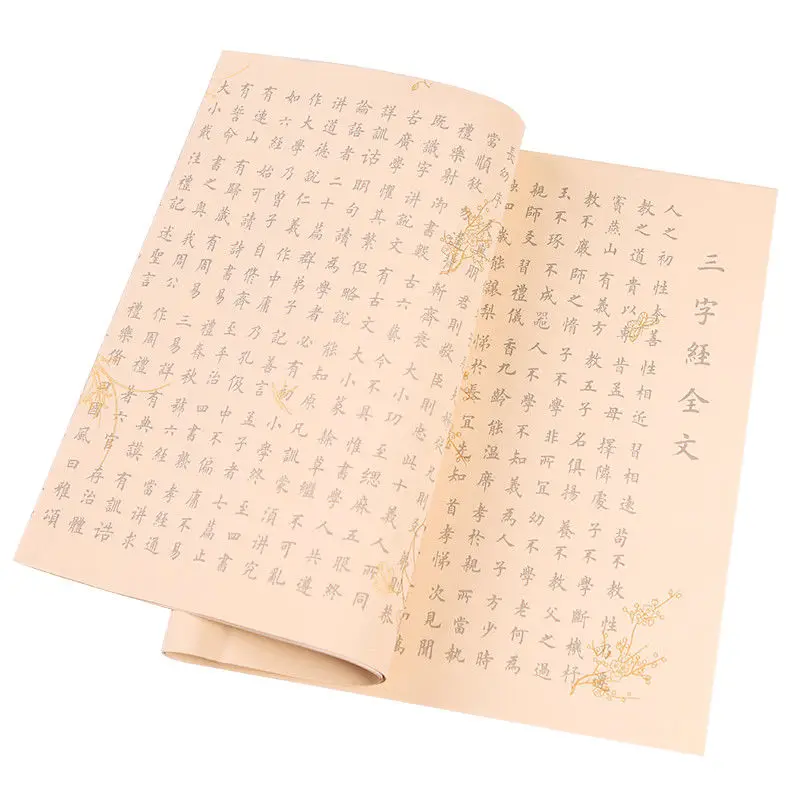 

Regular Official Script Xuan Paper Copybook Ancient Style Small Regular Script Chinese Calligraphy Tracing Copying Writing Books