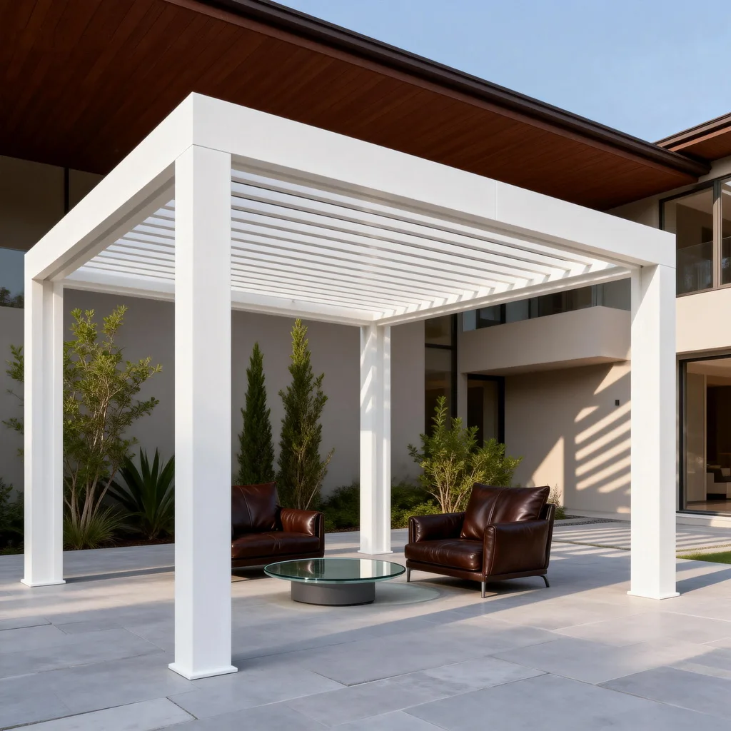 Garden Gazebo Comprehensive Customer Care Easily Assembled Pressure Treated Nature Wood Aluminium Pavilion Powder Coated Modern