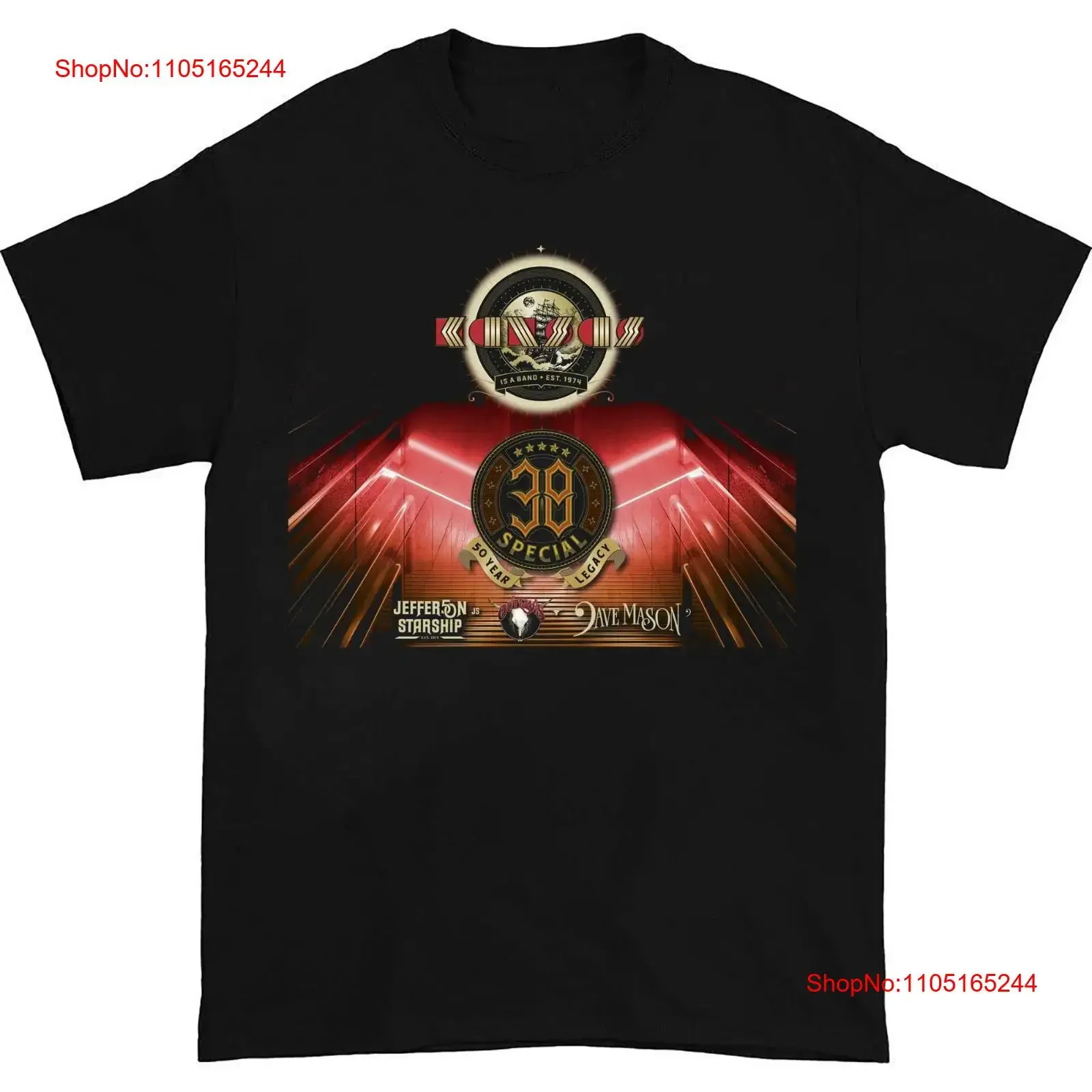 

NEW Kansas and 38 Special Tour 2025 For Fan All Size S to 5XL T shirt K511 vintage Washed homme Top For Everyday Wear Stretched