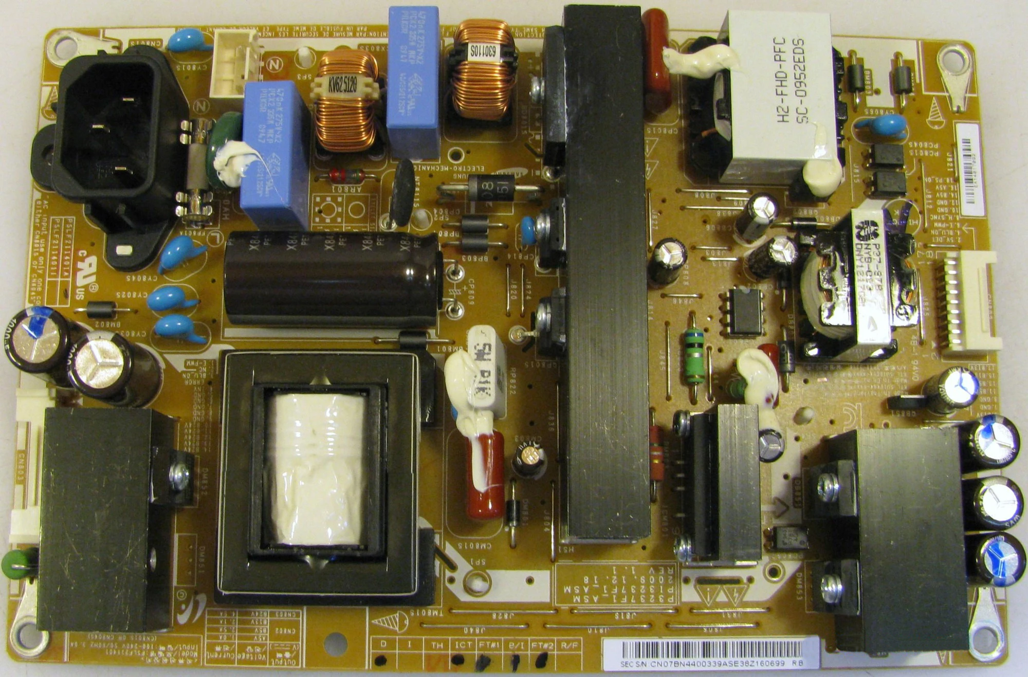 Power board BN44-00339A BN44-00339B BN44-00339C p3237f1 _ ahs p3237f1 _ asm passt le37c650l1k le37c580j1k le37c550j1w le37c530f1w tv