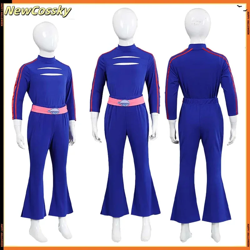 Crianças addison filme zumbis cosplay traje disfarce uniforme roupas halloween carnaval festa roleplay menina crianças terno