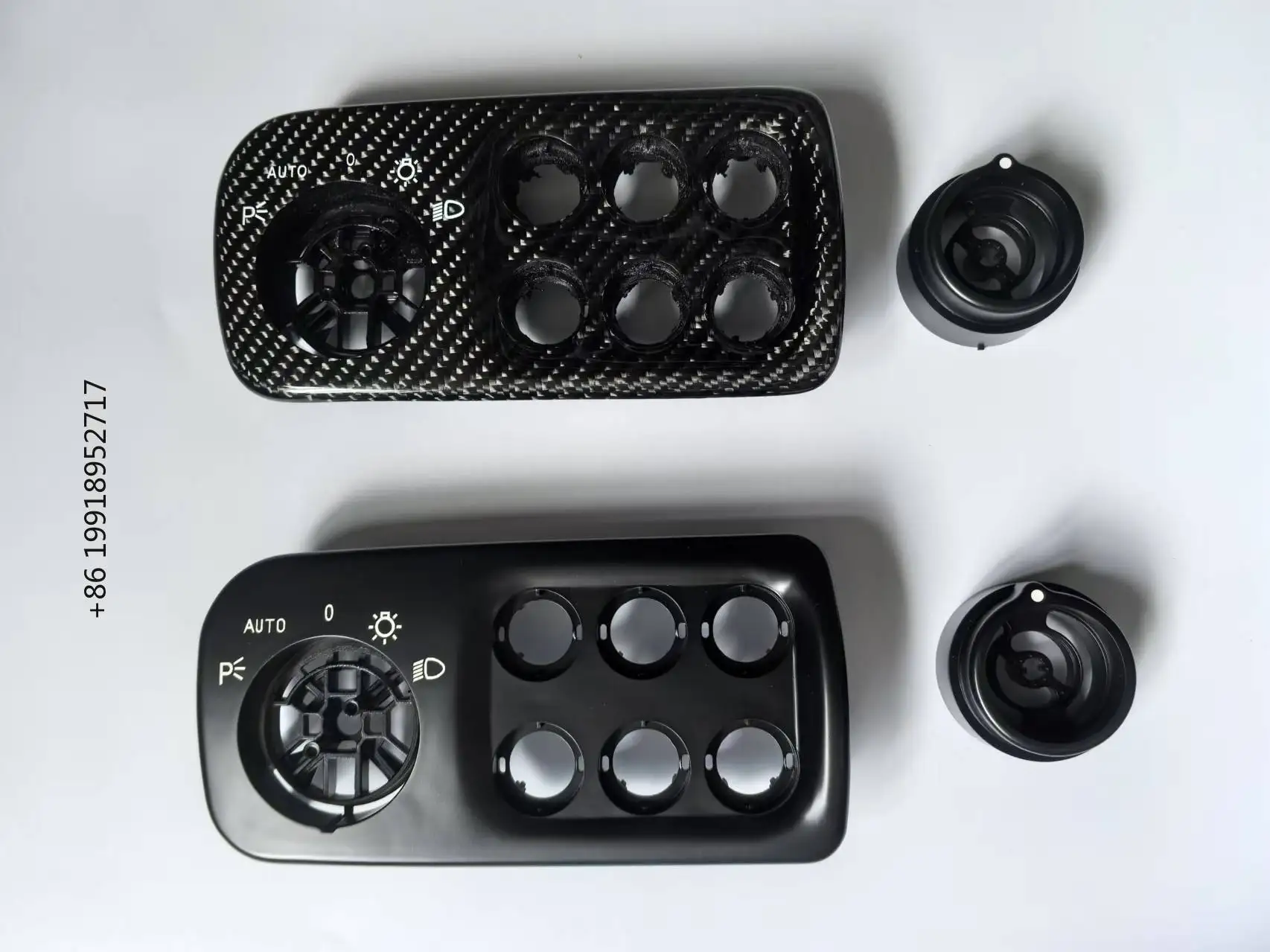 Mase M145 Granturismo Grancabrio GT GC GTS MC Stradale Tuning Carbon Fiber Headlight Switch Button Knob JJ331