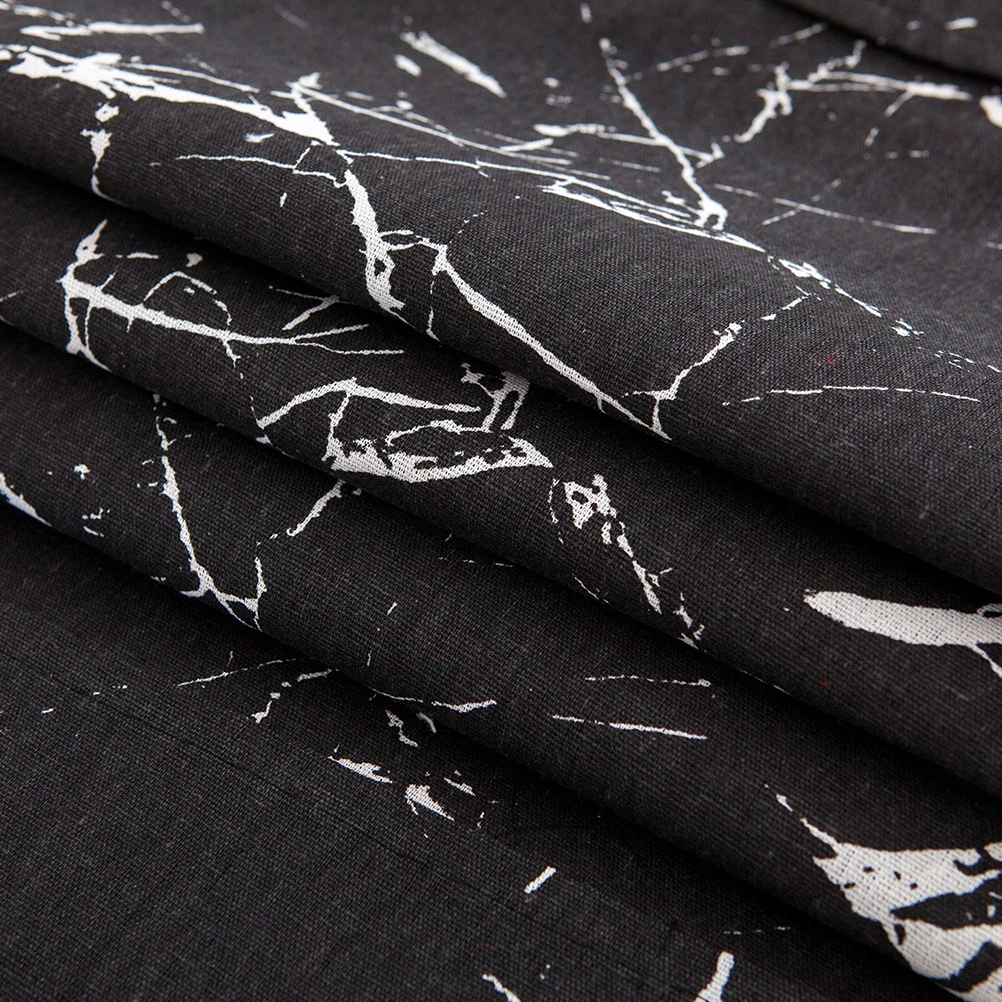 

Fashion Cotton Linen Refrigerator Washing Machine Cover Marble Pattern Dust Sunscreen Protector Kitchen Appliance Cover