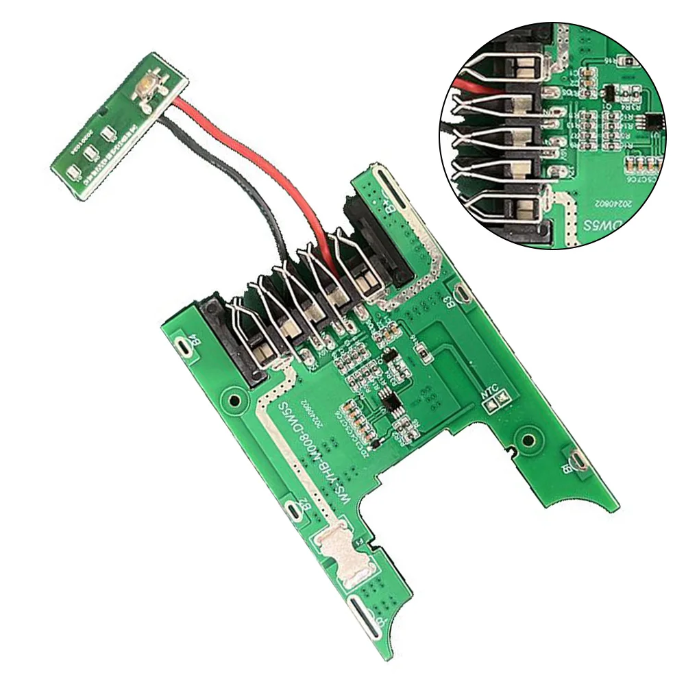 

20V MAX Compatible Non-Battery Charging Protection Circuit Board For DCD/DCF/DCG/DCS Series Tools DIY Battery Repair Assembly