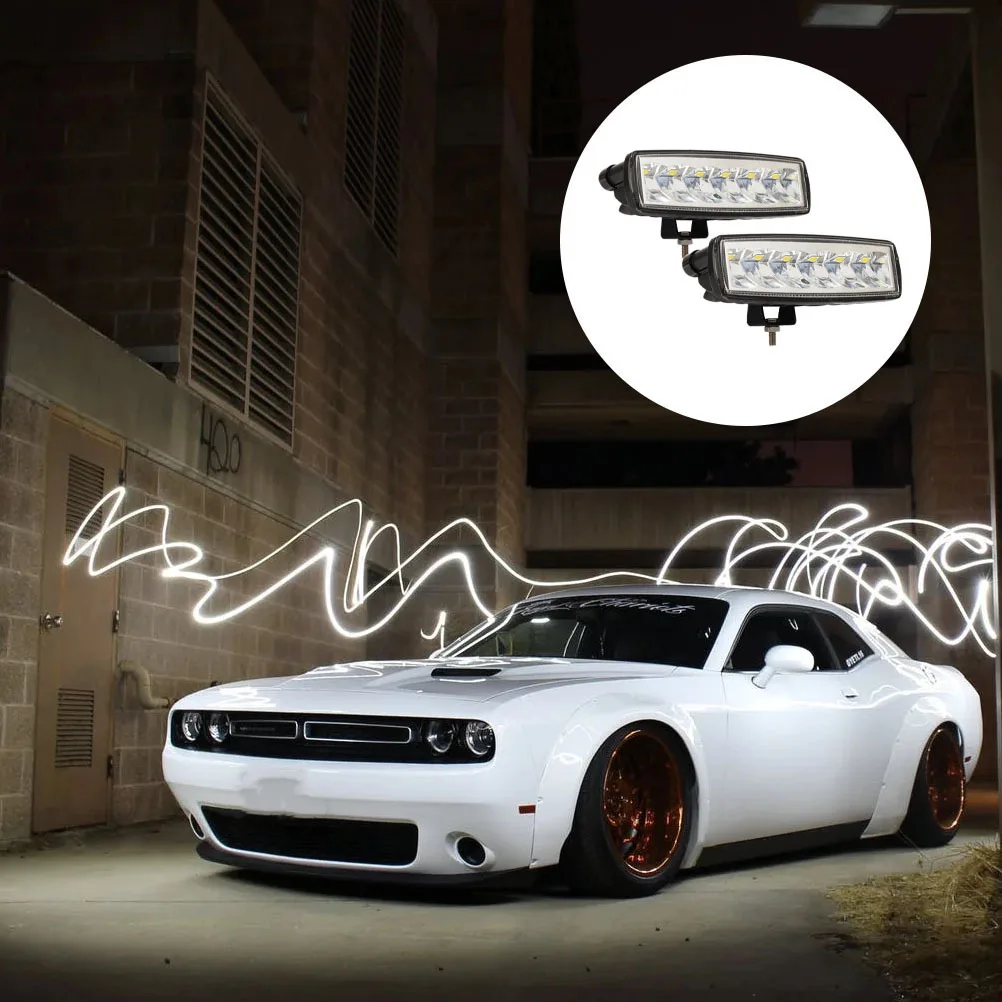 

LED Work Light 6 Inch 30W High Brightness Waterproof Shockproof Offroad Truck Suv Car Driving Fog Spot Searchlight