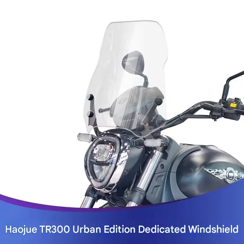 Front Windshield for Haojue TR300 Urban Version, Dedicated Modified Motorcycle Wind Guard