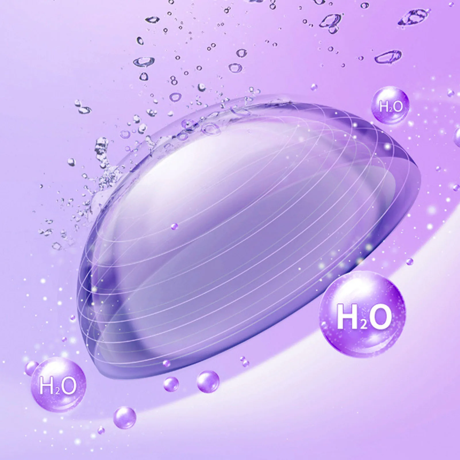 コンタクトレンズクリーナー 超音波ポータブル自動充電式ソフトレンズ洗浄機 シアン