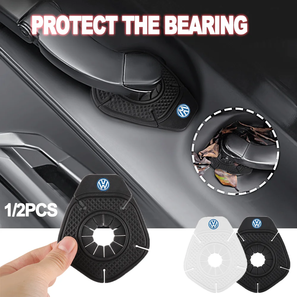 1/2PCS Silicone Car Wiper Arm Bottom Hole Protective Cover Windshield Wiper Sleeve Auto Accessories For VW RLINE POLO golf GTI R