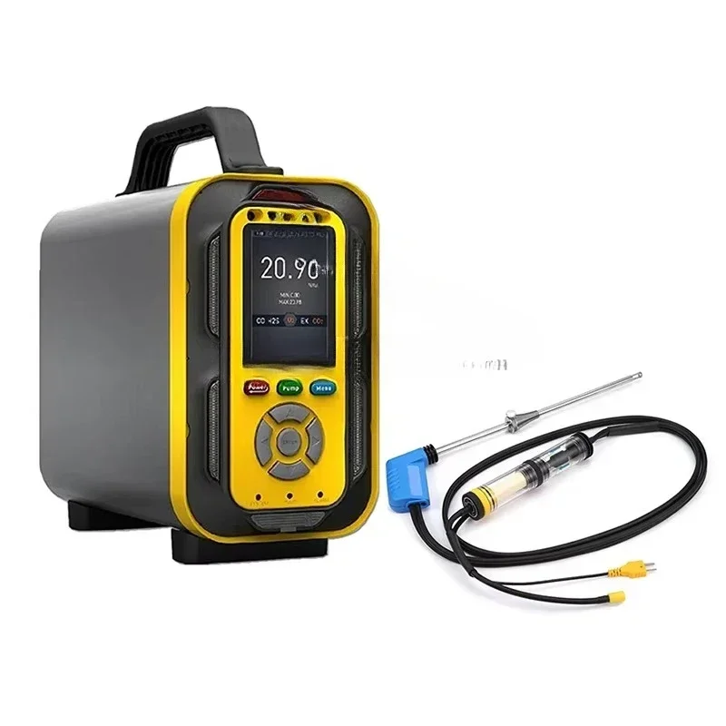 Gas vehicle exhaust emission analyzer
