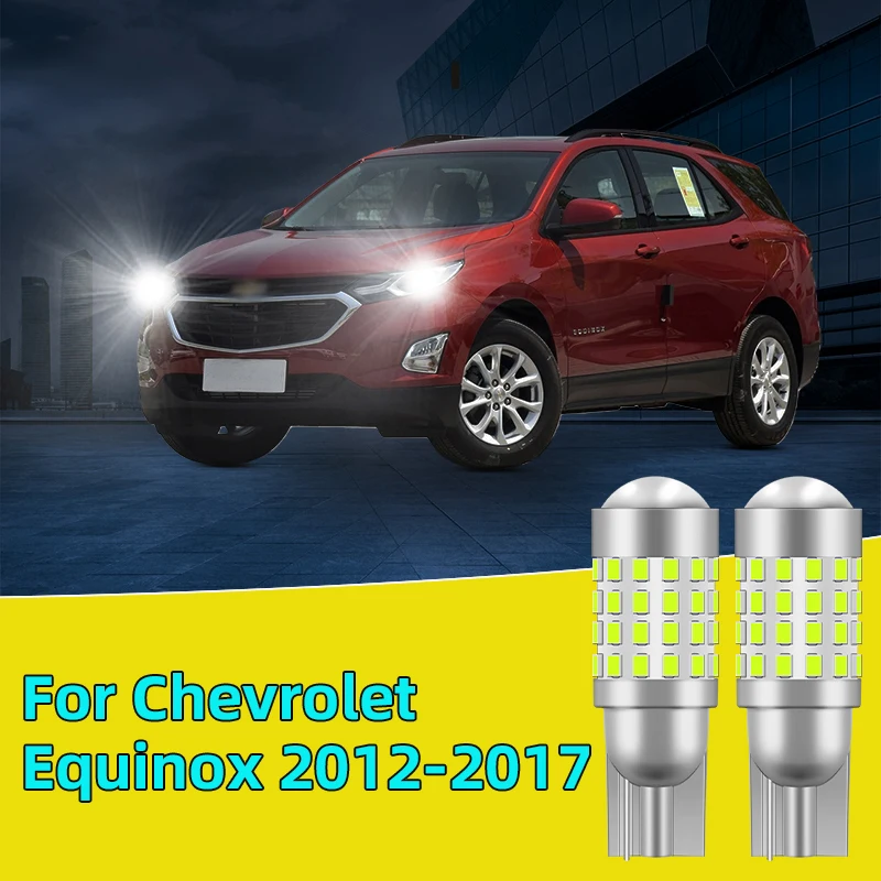 

2PCS For Chevrolet Equinox 2012-2017 Car Led Bulb T10 W5W width lights side marker position Signal Lamp 12V 24V Clearance Lights