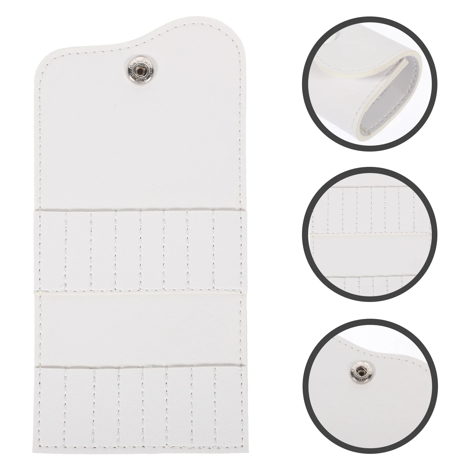 

Сумка для хранения шлифовальной головки для маникюра, 16-луночный держатель для сверл для ногтей, портативный органайзер для инструментов для ногтей, сумка для салона и домашнего использования