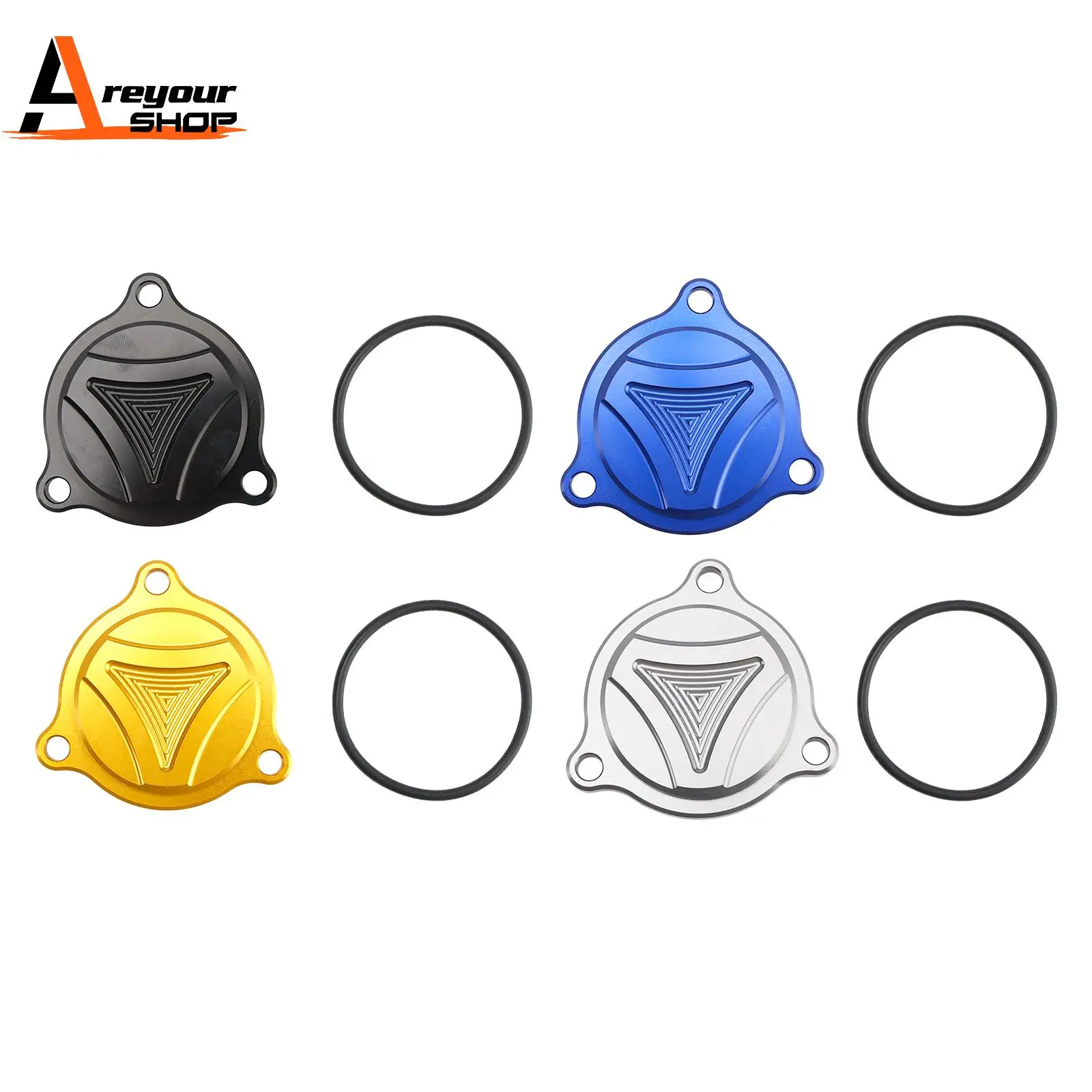 

CNC Oil Filter Cover for Suzuki Burgmann UH 125 150 200 DR-Z 400 E S SM