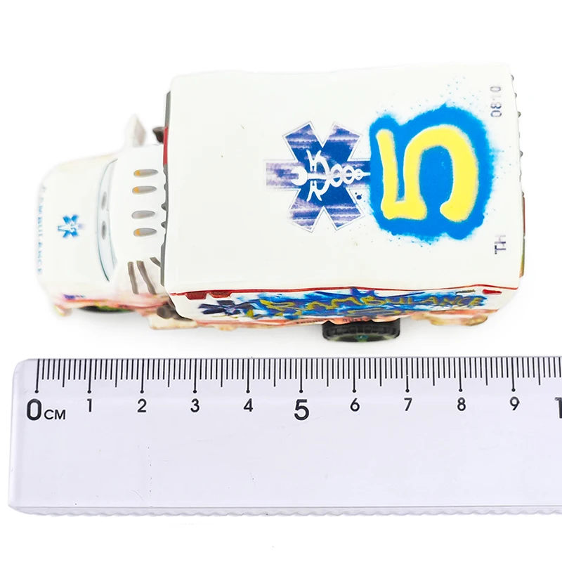 Pixar Cars Arvy und Dr. Damage Fahrzeugmodell, Rennwagen-Spielzeug für Kinder, Mini-Rennfahrer, LKW-Sammlerstücke, Geburtstagsgeschenke für Kinder – Detail 24