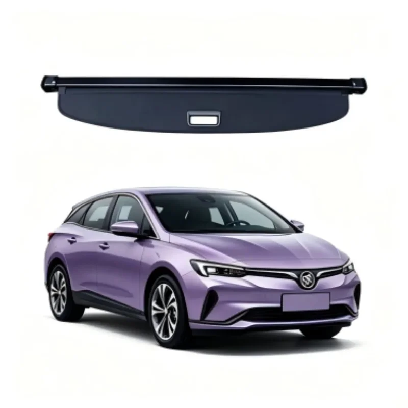 Car Trunk Cargo Cover, Rear Parcel Shelf Shade Shield, Luggage Privacy Blind for Buick Velite 2020-2023