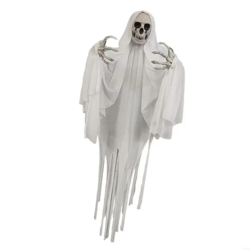 Halloweens Spirit Doll Trang trí mắt bắt đầu sọ Hình dạng trang trí trang trí đáng sợ lễ hội tôn tạo cho Y4QC ngoài trời