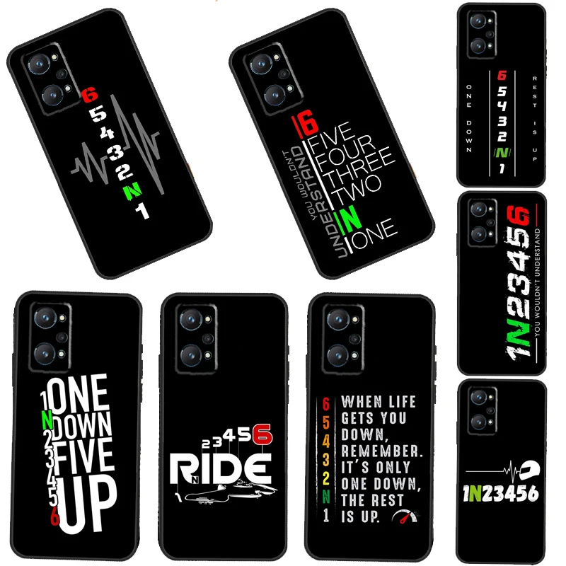 1N23456 Motorcycle Case For Realme GT Neo 2 GT Master 8i 8 Pro C21For Realme C21Y C25Y C15 C21 C31 C35 Phone Cover