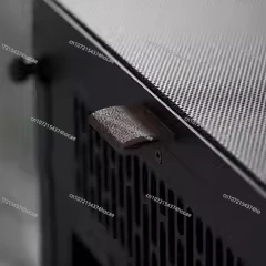 Casing Fractal Process Full Tower Mesh Pendingin Udara Utama Kaca untuk Desktop
