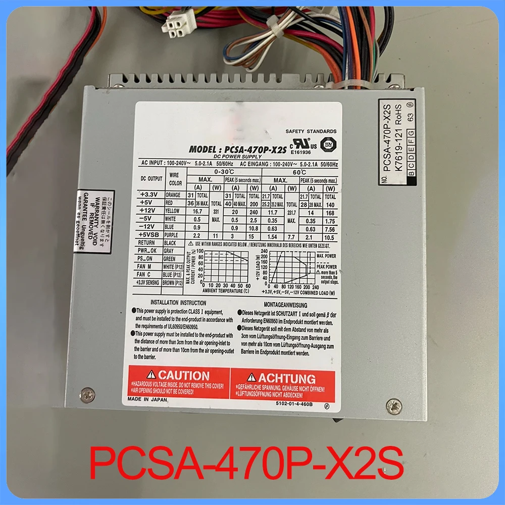 PCSA-470P-X2S For NIPRON 470W DC Power Supply