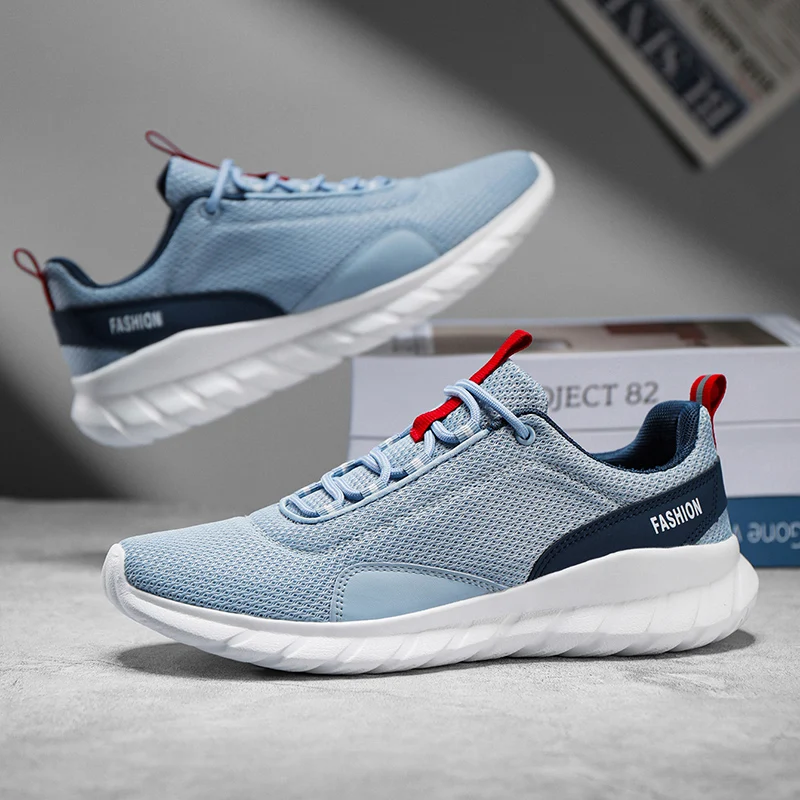 

Men's Running Shoes Luxury shoes Cushioning Breathable Mesh Off-road Couple Outdoor Sneakers Trainer Shoes Race Non-Slip Fashion