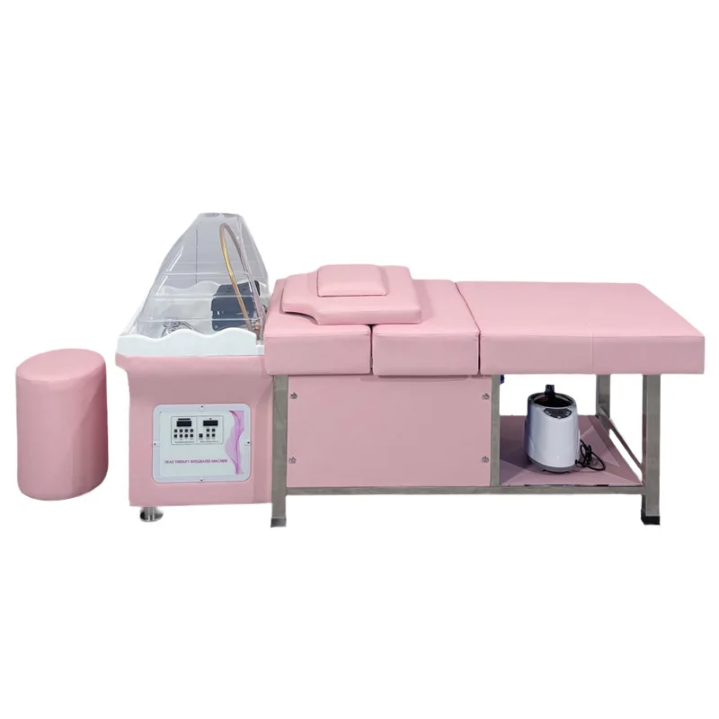 

Hair treatment shampoo bed Barber shop Hair salon special massage bed Constant temperature fumigation water circulation
