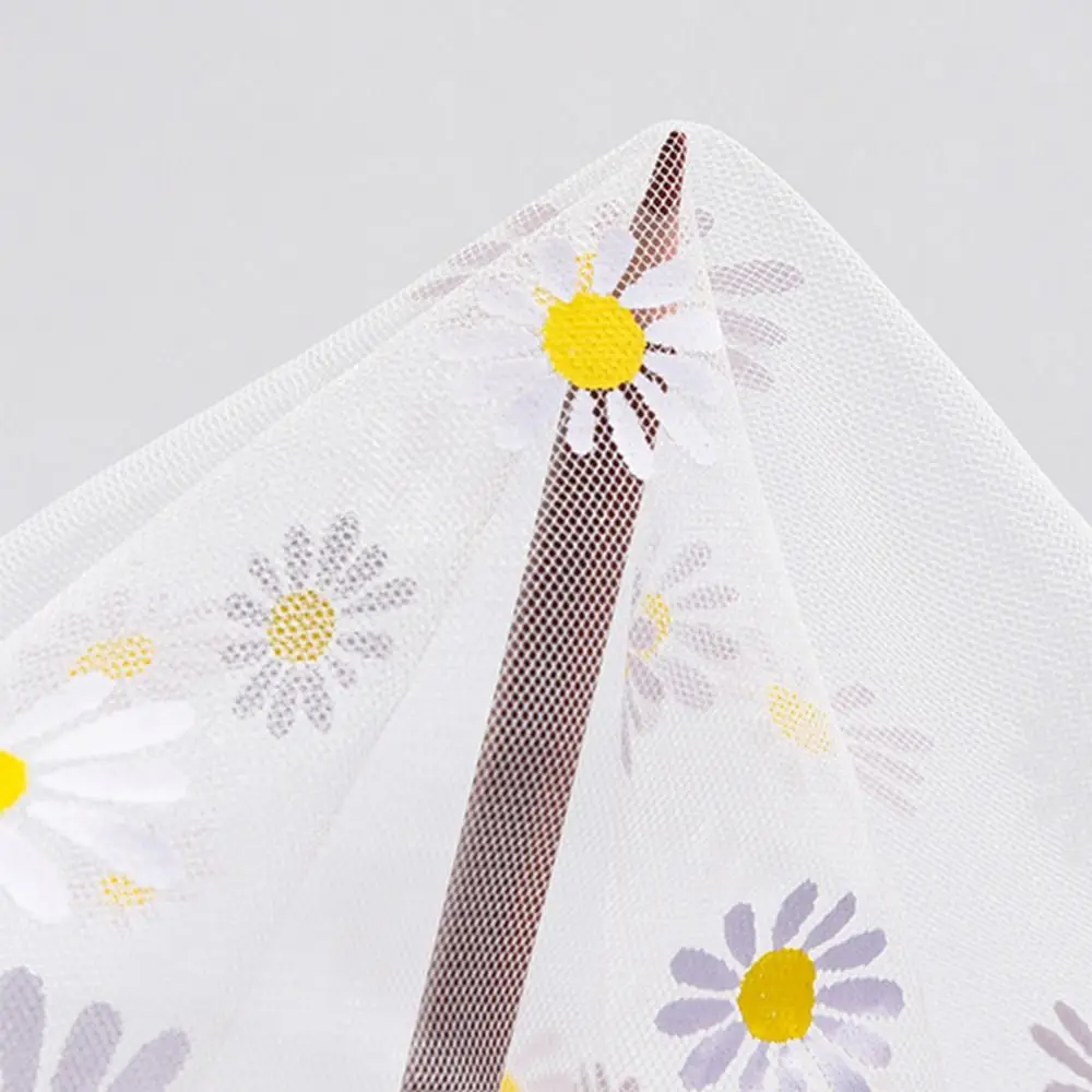 

Daisy Pattern Anti-mosquito Breathable Baby Stroller Mosquito Curtain Stroller Accessory Baby Sunshade Mosquito Net Pram Net