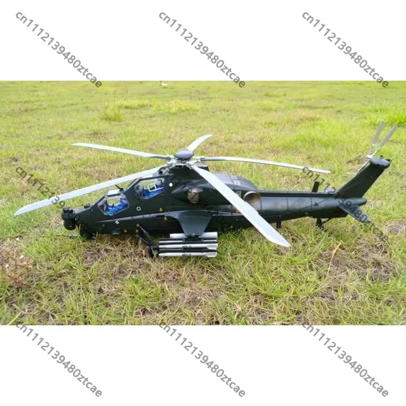 1:32 Scale Metal Alloy Highly Simulated Z-10 Armed Helicopter Static Display Model Aircraft Collection Decor Accessories