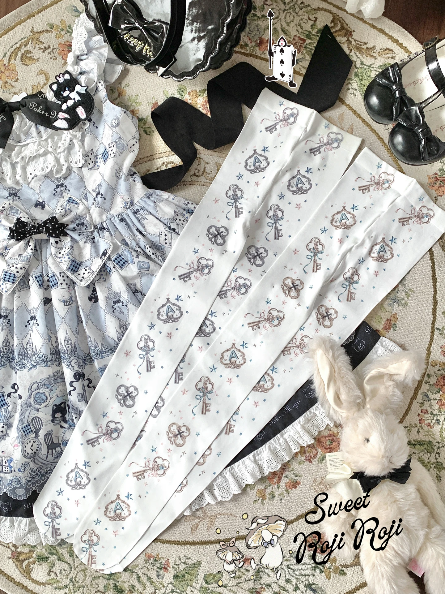 

Японские милые и милые носки в стиле Лолиты с мультяшным принтом, мягкие милые осенние носки для девочек, бархатные колготки для женщин