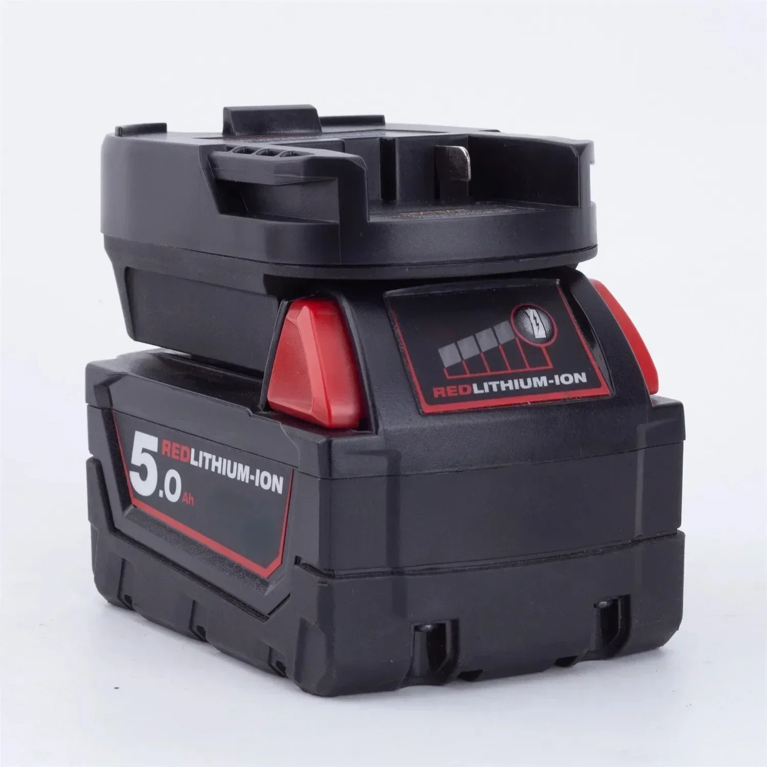 Used for AEG RIDGID18v Li-Ion Battery Adapter Conversion To DeWalt/Milwaukee 18/20v Li-Ion Battery Adapter Portable Power Tool