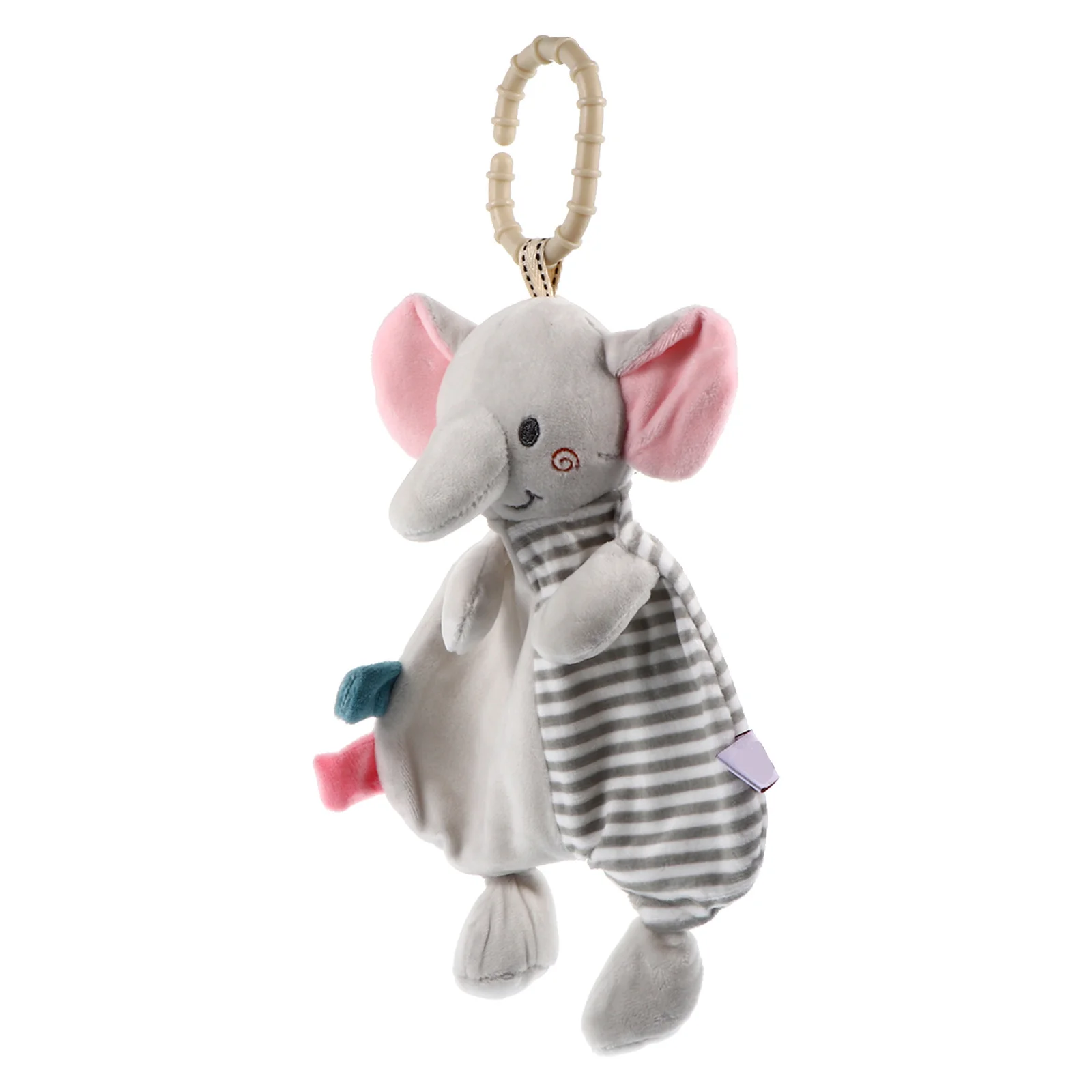 아기 유아 진정 타월 동물 모양 보육원 안전 담요 부드럽고 편안한 포옹용 손쉬운 세척 생일 선물