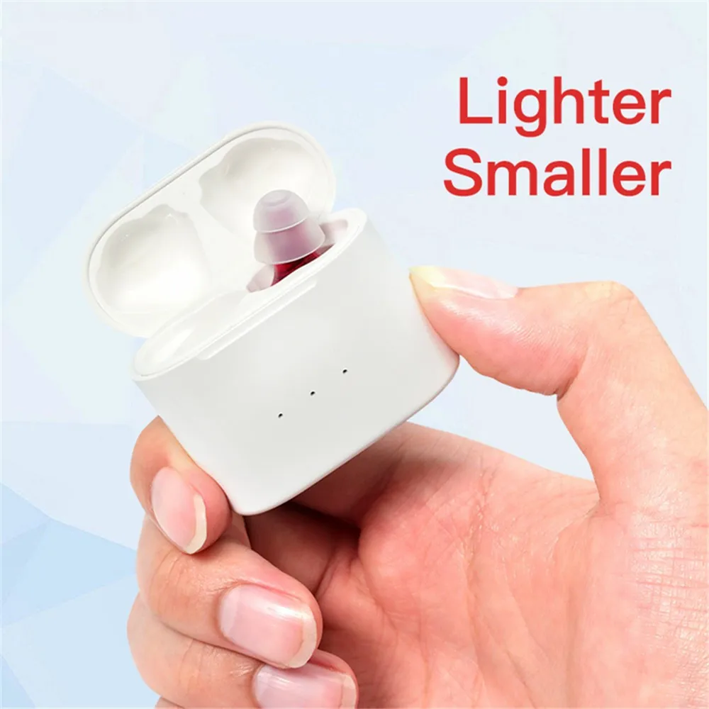 

Magnetic Rechargeable In-Ear Audiphone Invisible Noise Reduction Assisted Listening Sound Amplifier Headset For Elderly Person