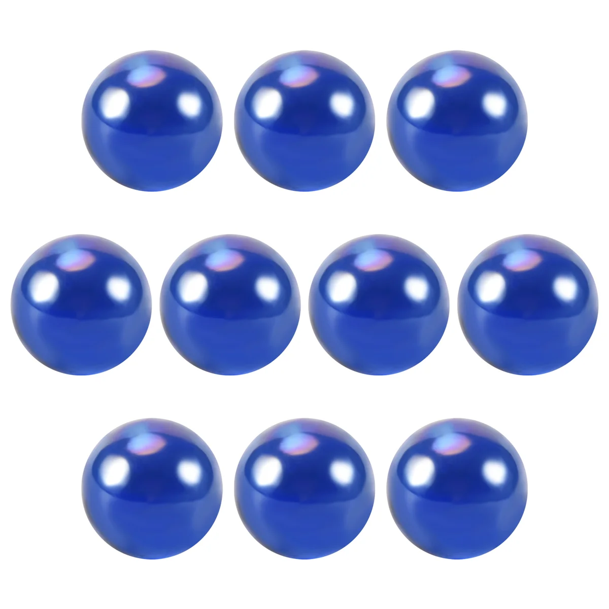 

10 Pcs Marbles 16mm glass marbles Knicker glass balls decoration toy Dark Blue