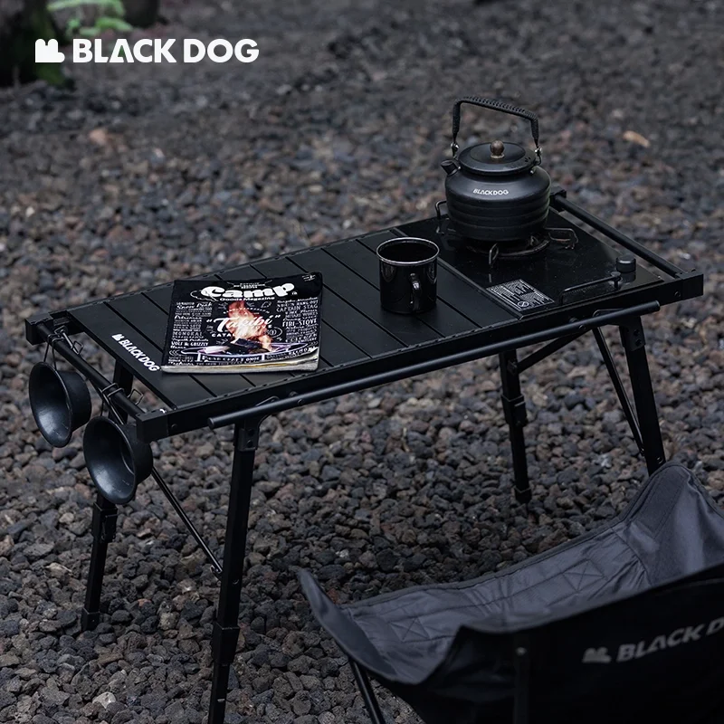 Blackdog IGT Klappbarer Hubtisch, multifunktionaler tragbarer Klapptisch, für den Außenbereich,
