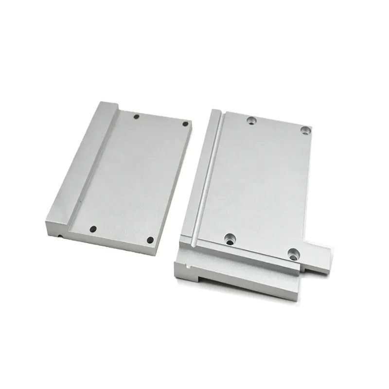 Custom CNC Machined Aluminum Alloy Precision Mechanical Perforated Metal Plate Fitting Set