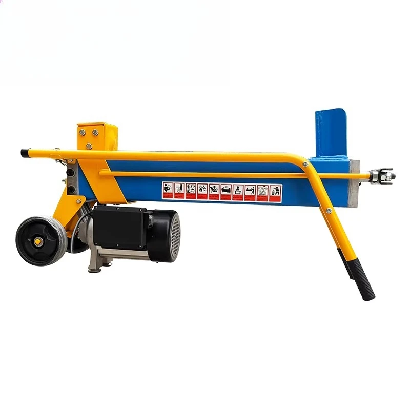 Forestry Machinery 8t Log Splitter Electric Wood Cutting Splitting Machine Hydraulic Wood Splitter Affordable Firewood Splitter