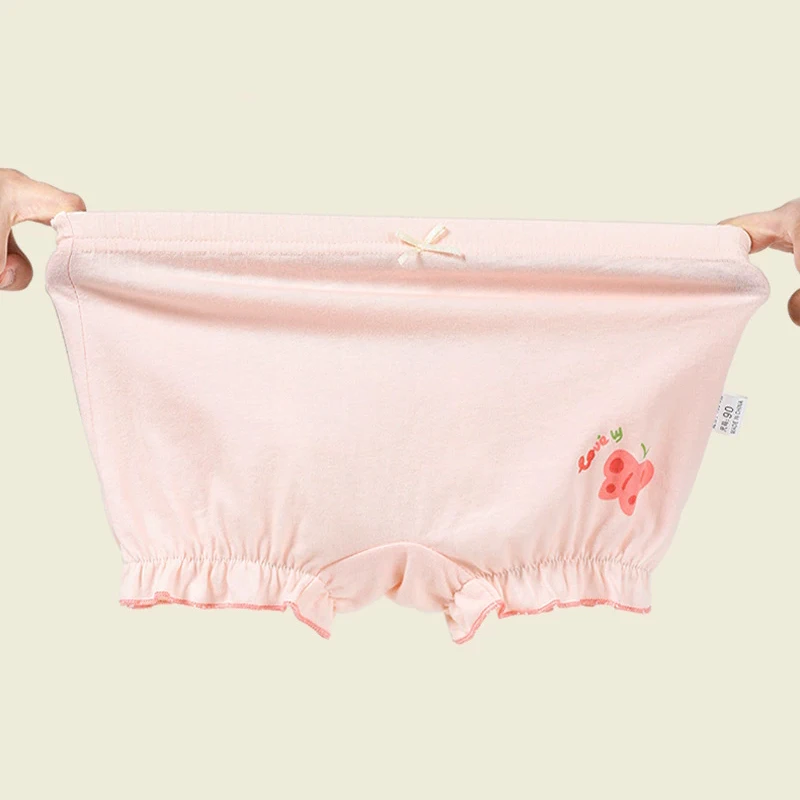 2/3/4Piece/Lot Baby 100%Cotton Panties Kids Infant Newborn Fashion Cute Cartoon Soft Children Wear Outside Antibiosis Underpants