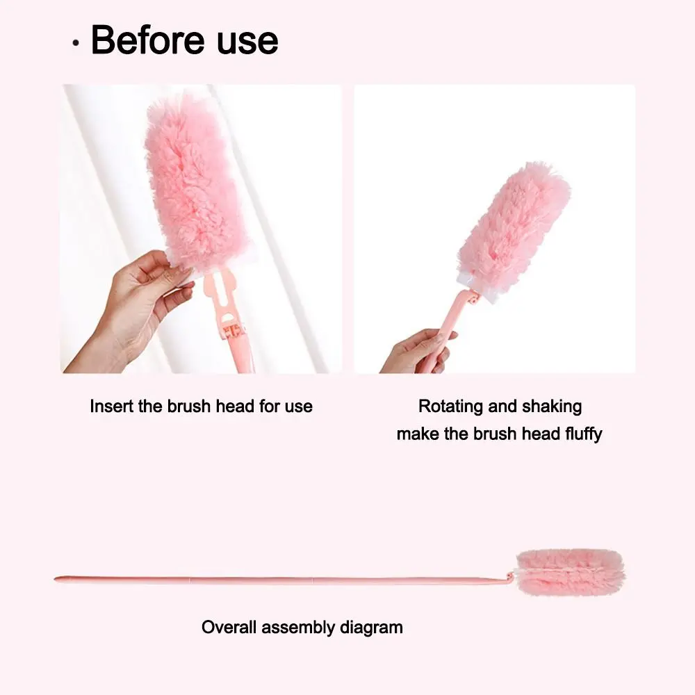 Adjustable Dust Duster Electrostatic Adsorption Foldable Cabinet Cleaning Gap Duster Extra Long Household Cleaning Artifact