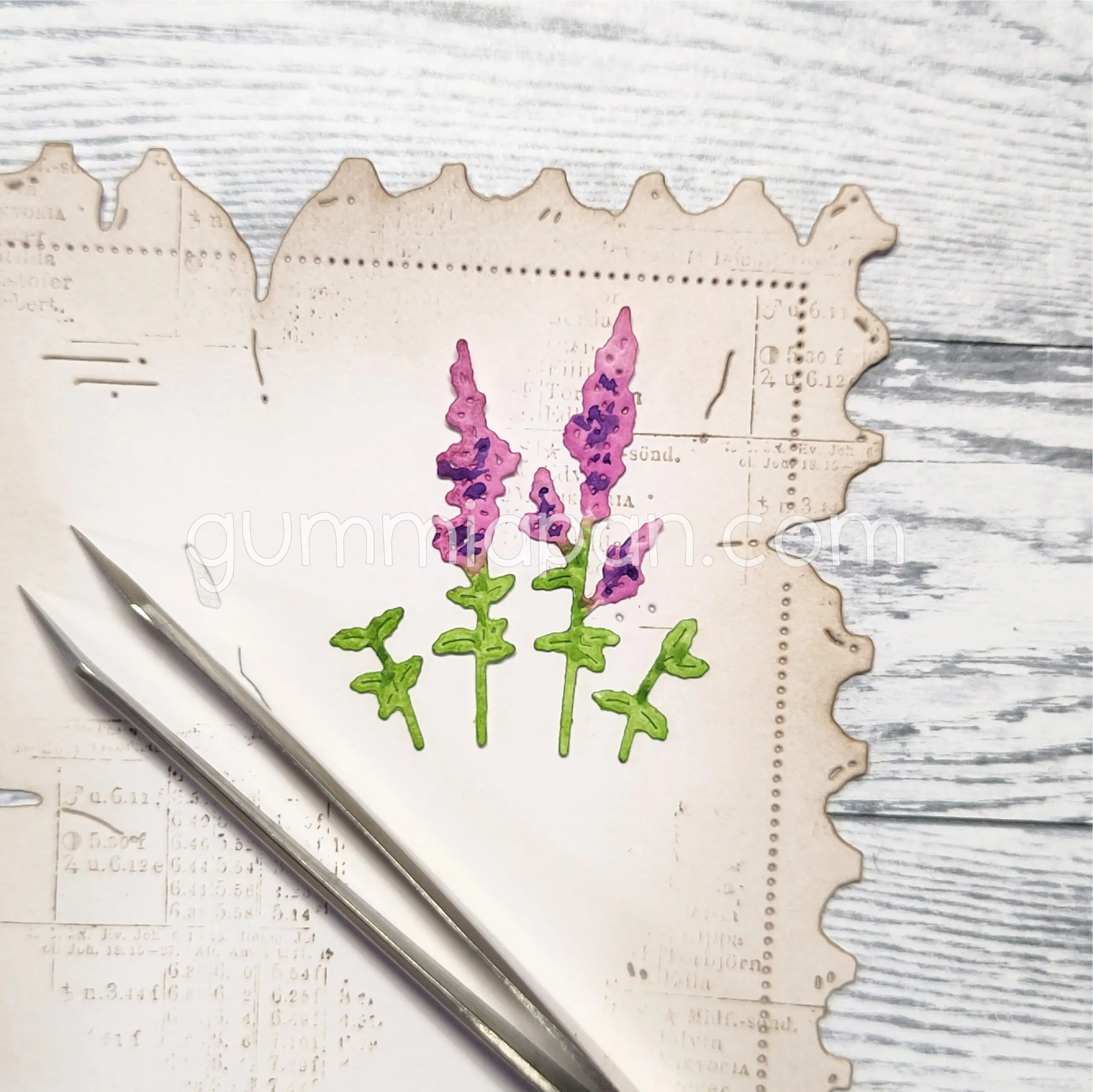 

Lupines Tulips DeskMini Dies Metal Cutting Dies for DIY Scrapbooking Supplies Paper Craft Handmade Make Album April 2026 New