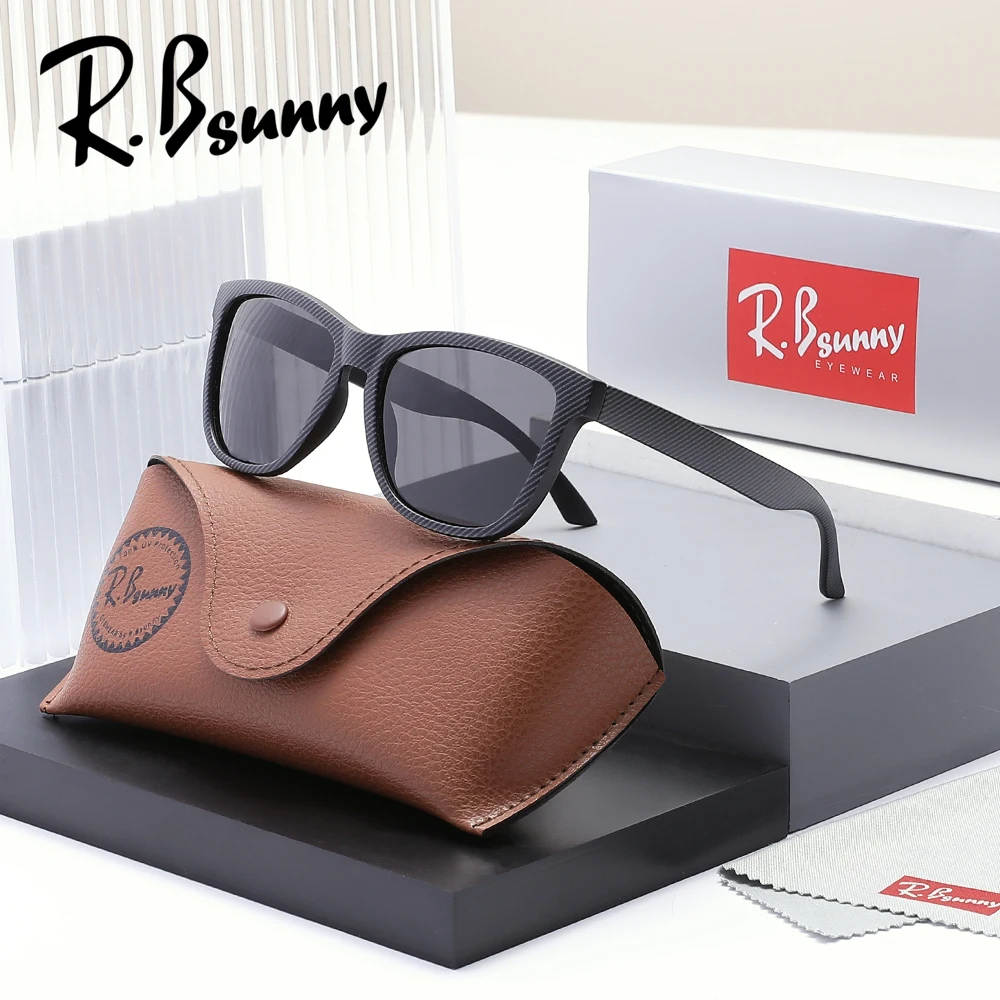 النظارات الشمسية المستقطبة الكلاسيكية الرجال النساء القيادة الصيد إطار مربع نظارات شمسية أنيقة الذكور UV400 النظارات في الهواء الطلق