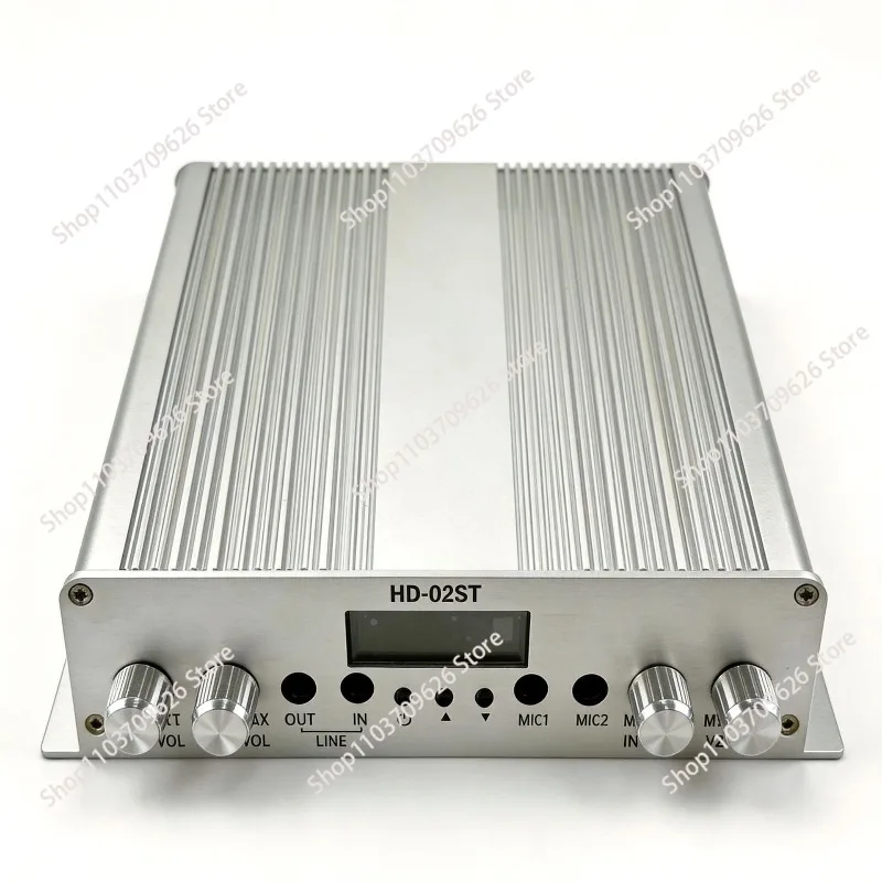 Dual microphone input stereo FM transmitter 02ST 25W