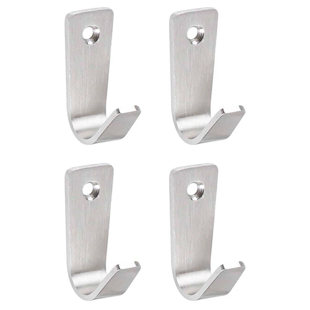 

Thickened Single Hole Coat Hook Hooks Rust-proof Home Supplies Stainless Steel Wall Ceiling Kitchen Bathroom Multi-purpose