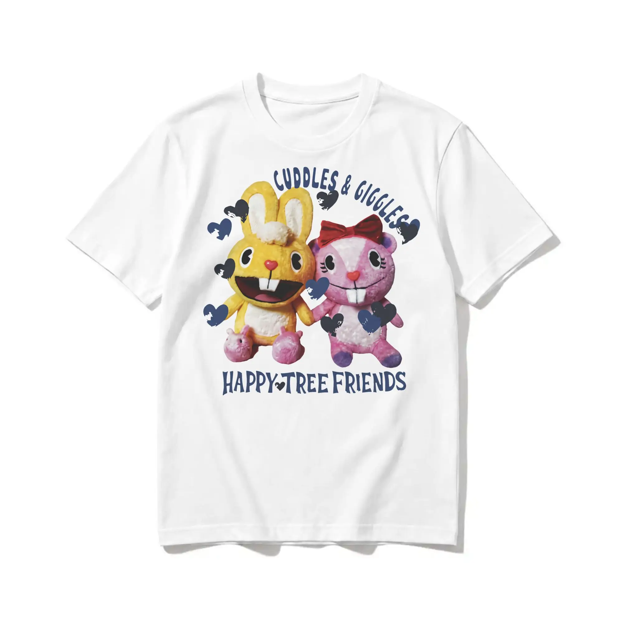 Cuddles And Giggles Happy Tree Friends T Shirt Men 100% Cotton Fashion T-Shirt O Neck  Tee Shirt Short Sleeve Clothes Summer