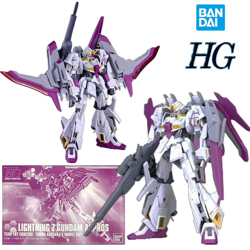 

Bandai PB HGBF Lightning Z Gundam Aspros 1/144 14Cm Anime Original Action Figure Gundam Model Kit Assemble Toy Gift Collection