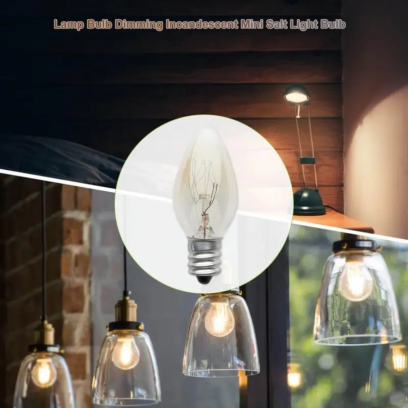 Himalayan  Salt Lamp Bulbs Incandescent Bulbs Himalayan  Salt Lamp Bulbs Double Helix Filament Himalayan  Salt Lamp Bulbs