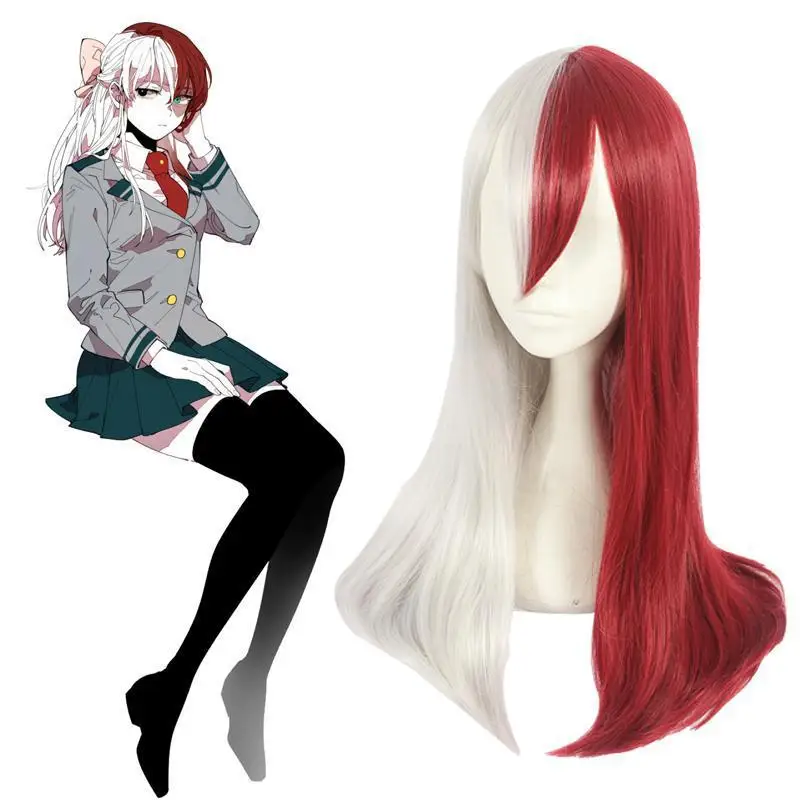 Halloween Wig My Hero Academia Cosplay Wig Deku Todoroki Gender Swap Cosplay
