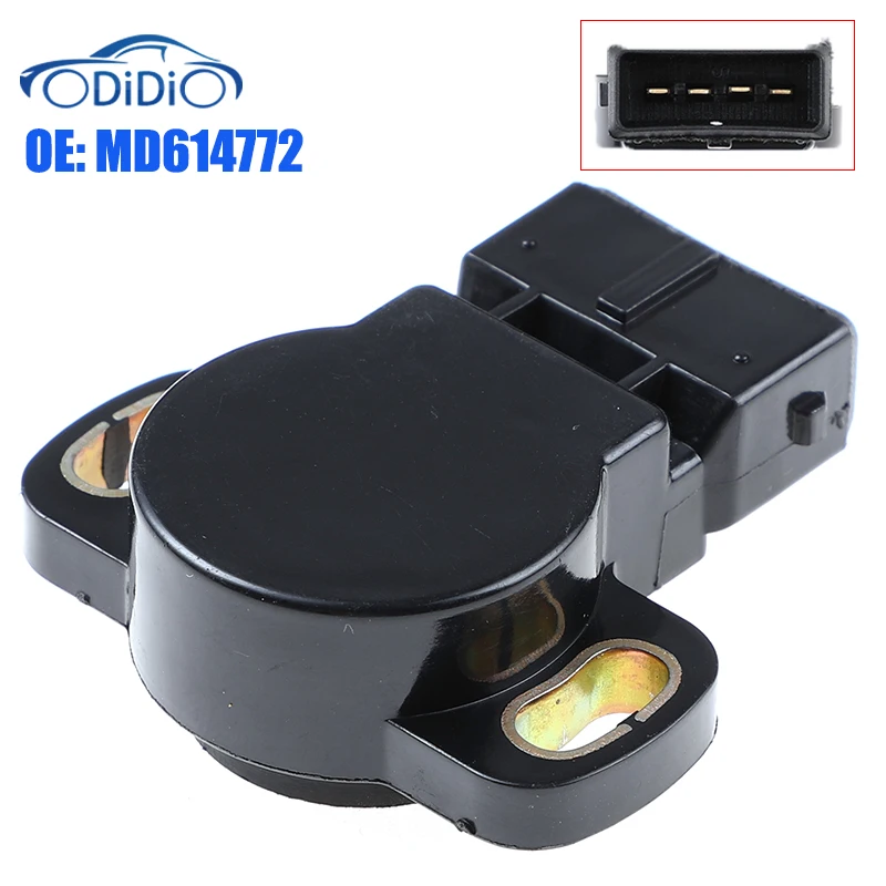 ODIDIO MD614772 TPS Throttle Position Sensor For Mitsubishi Mirage 1.5L 1.8L 1997-2002 Diamante 3.5L 1999-2000 Eclipse 2.4L 1998